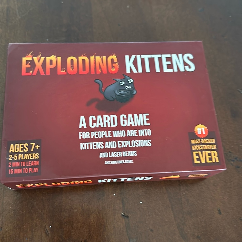 Exploding Kittens Card Game